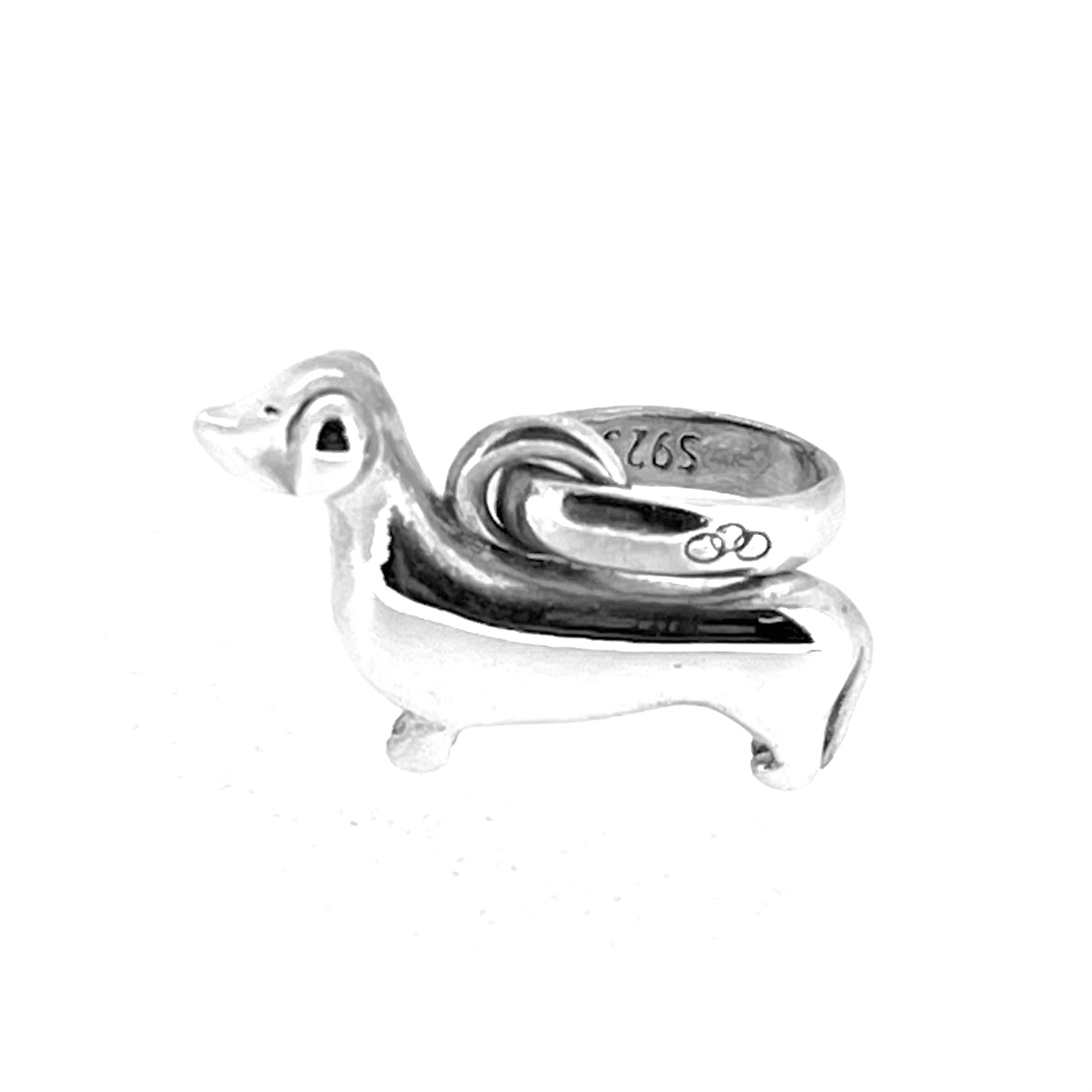 Smooth Coat Dachshund charm suitable for necklace or bracelet