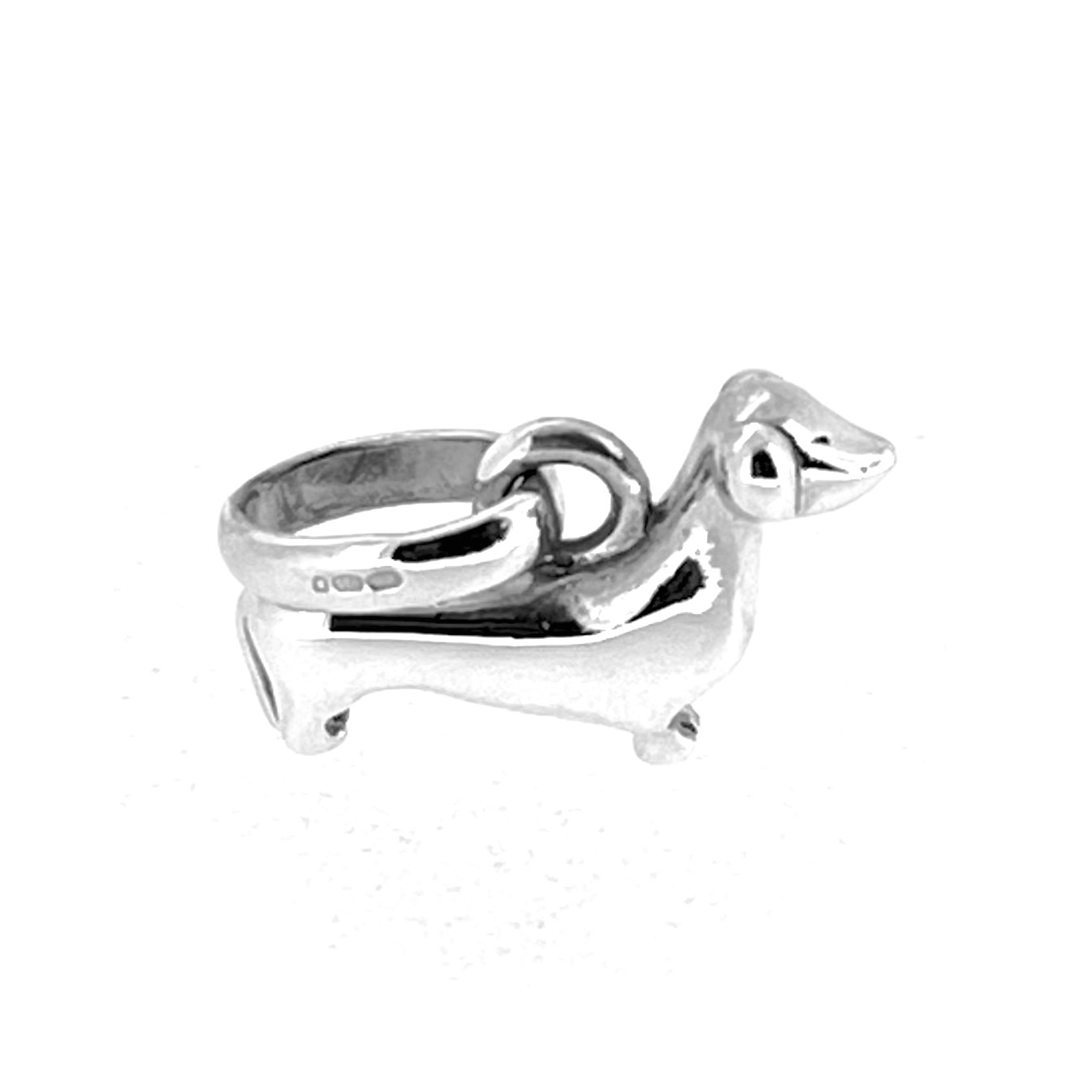 Dachshund charm compatible with Sweetie bracelet