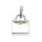 Links of London sterling silver structured top-handle handbag charm