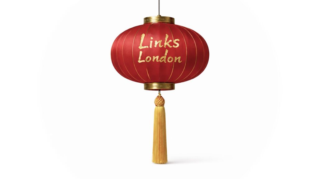 Links London Luxury Silk Chinese Lantern