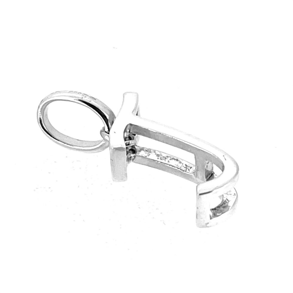 Vintage Links of London 3D Letter J charm sterling silver