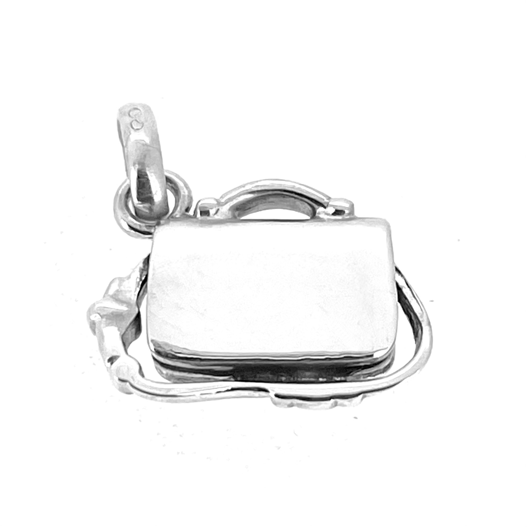 Vintage Links of London satchel bag charm sterling silver