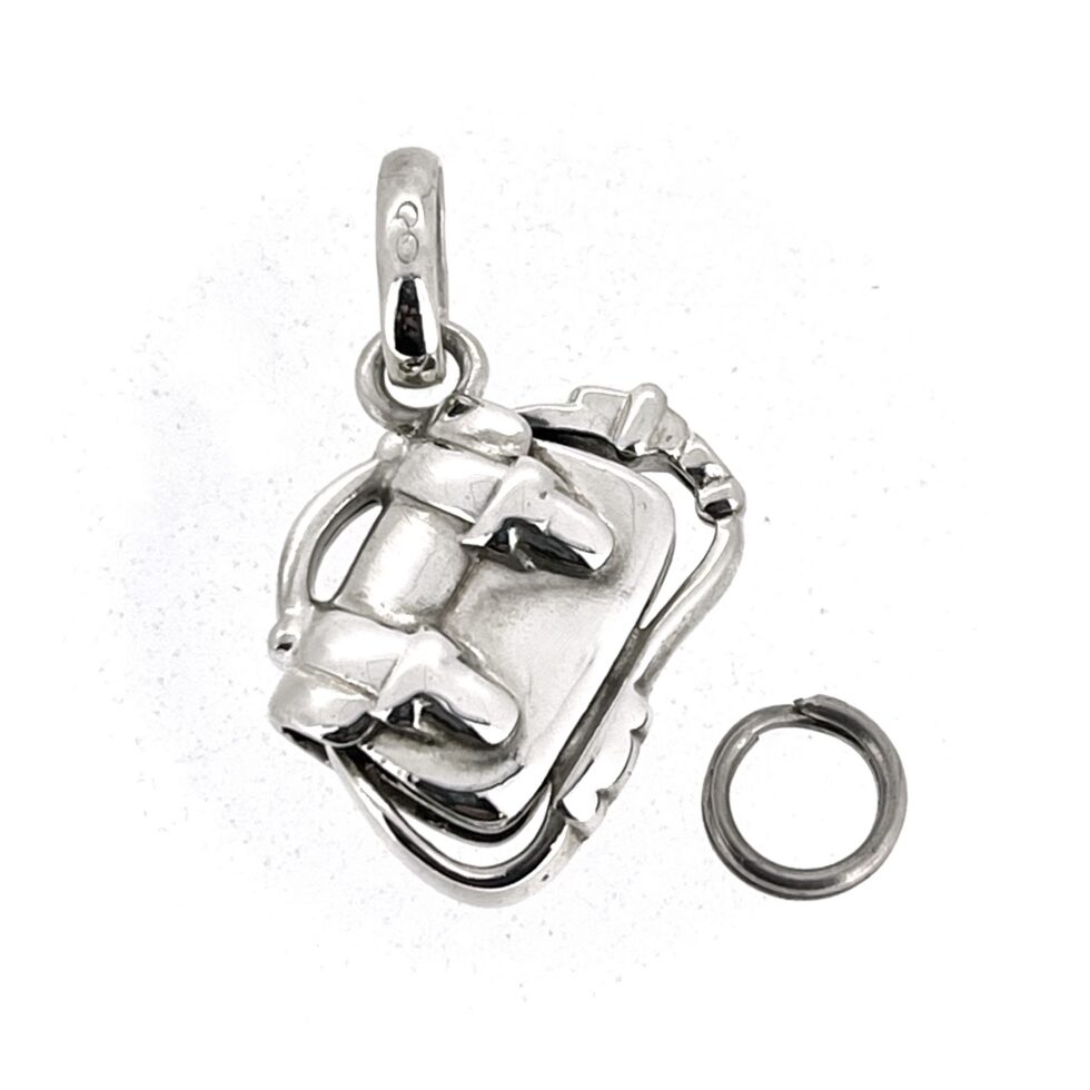 Detailed buckle design miniature bag