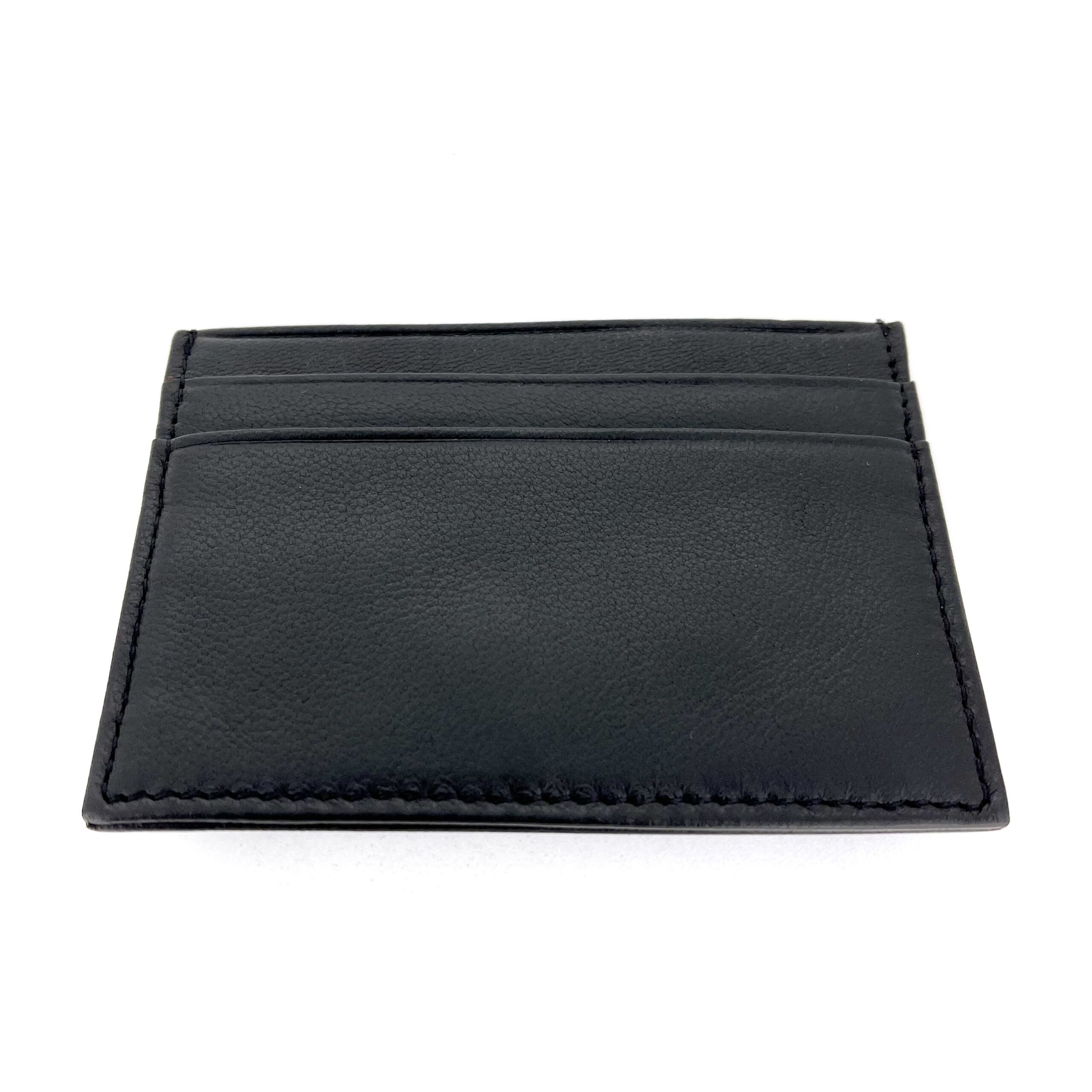 Vintage Links London leather card case minimalist slim profile