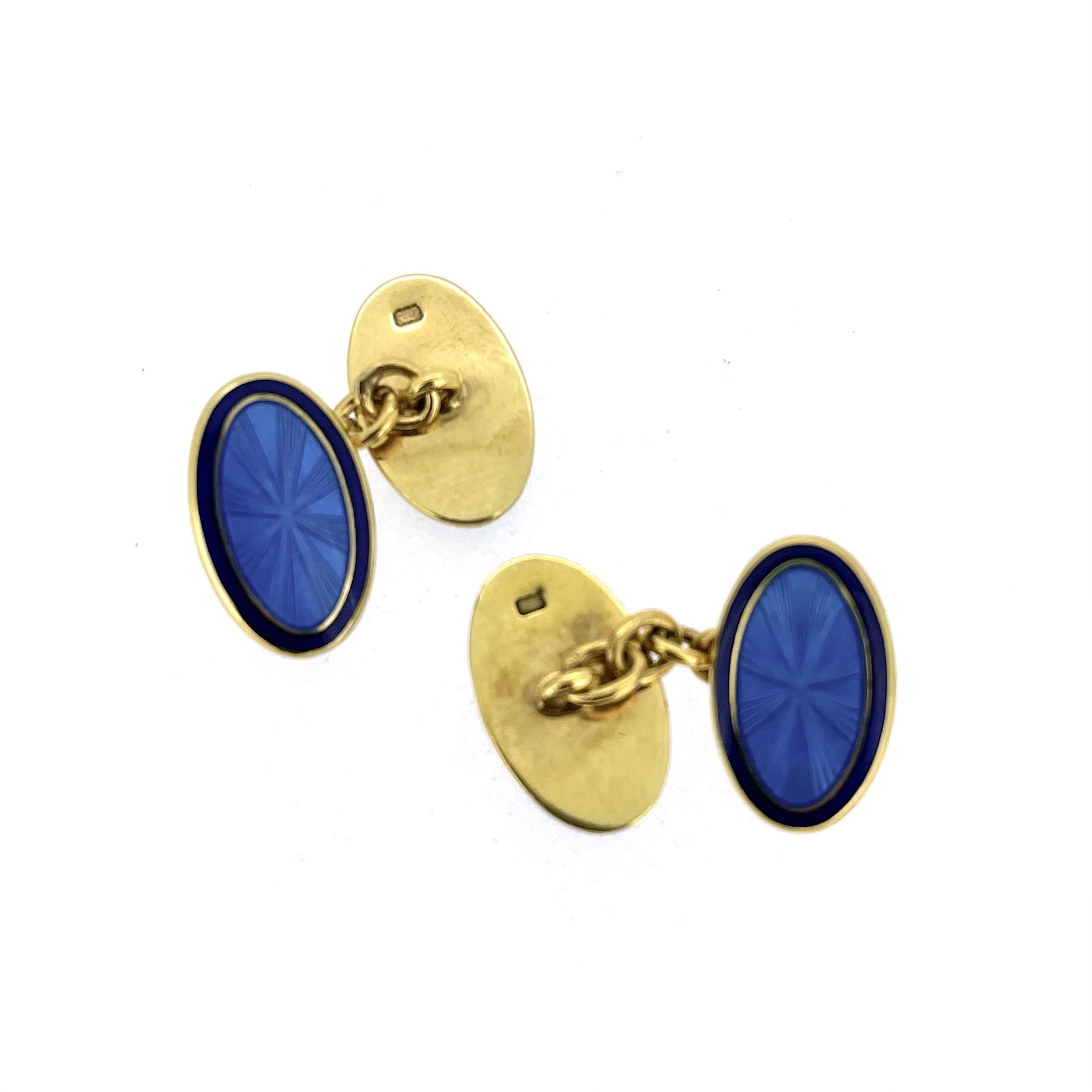 Links London cufflinks chain link connection detail