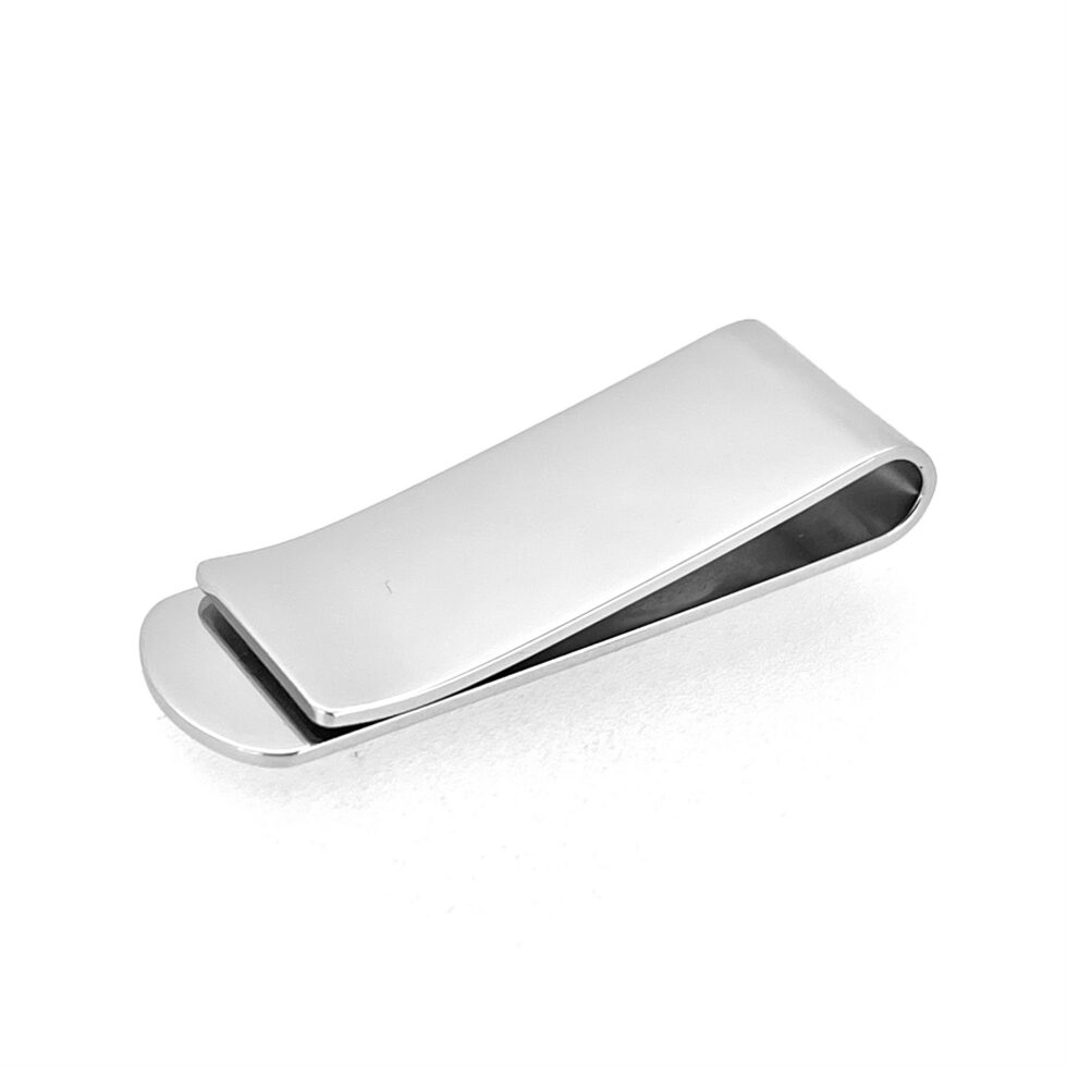 Links London steel money clip top view