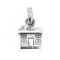 Links of London house charm sterling silver front view