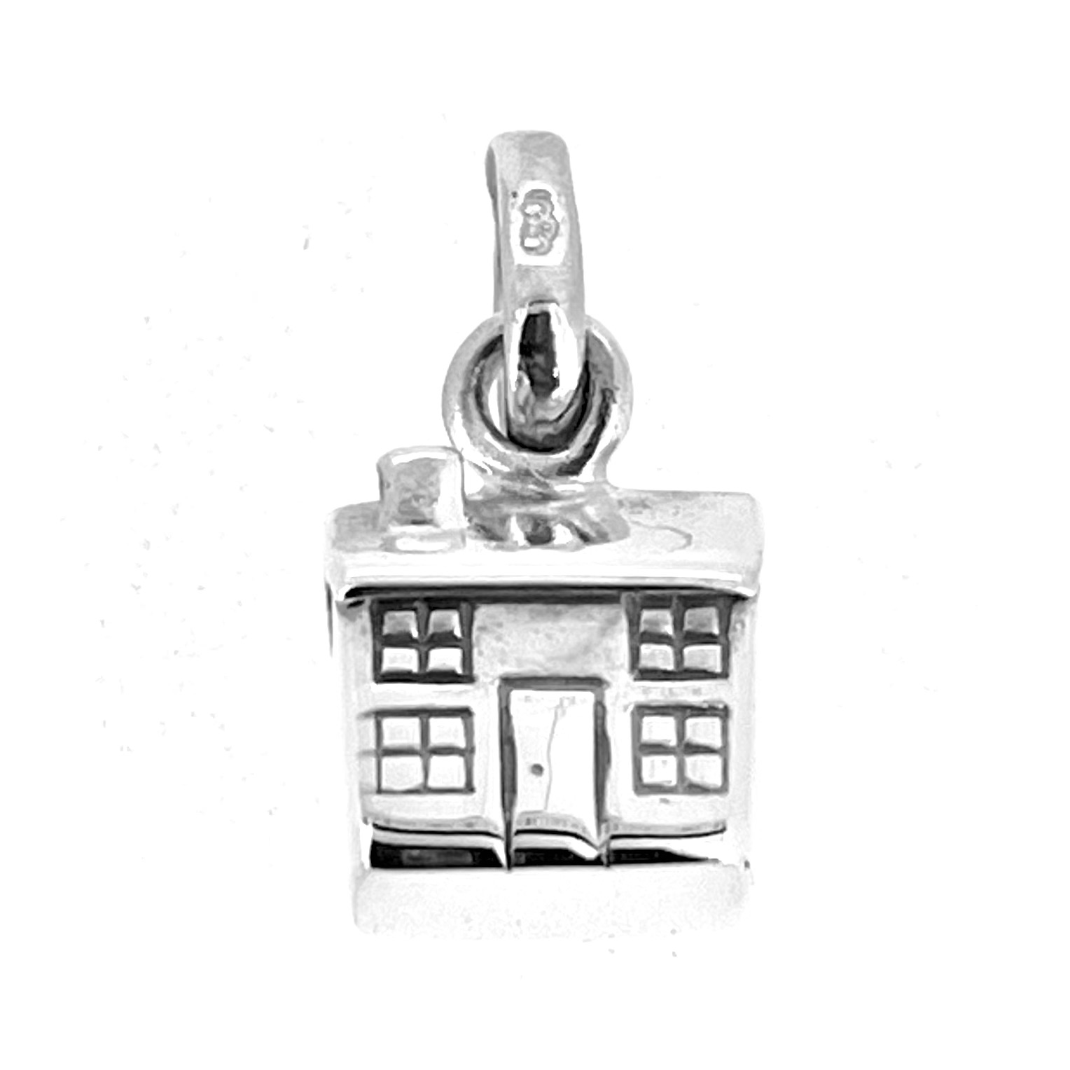 Links of London house charm sterling silver front view