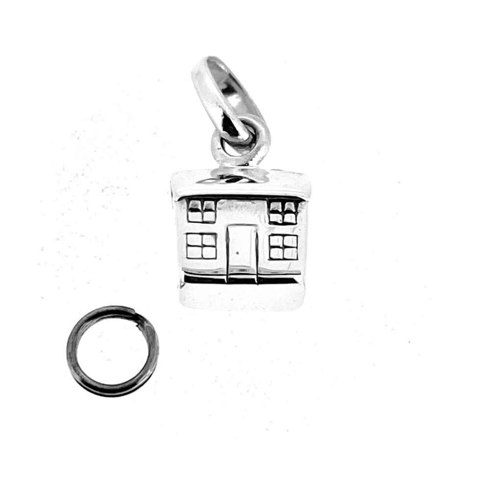 Links of London house charm side angle showing roof detail