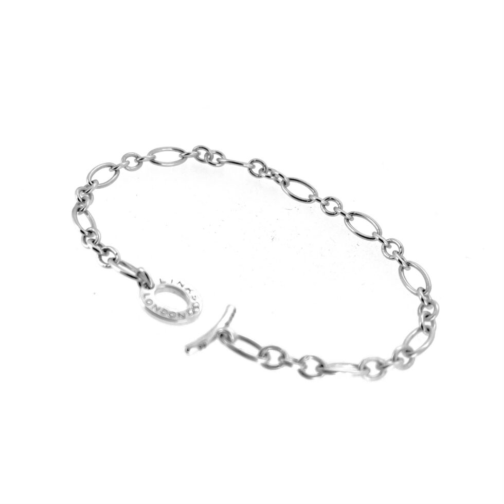 Vintage Links of London toggle clasp bracelet