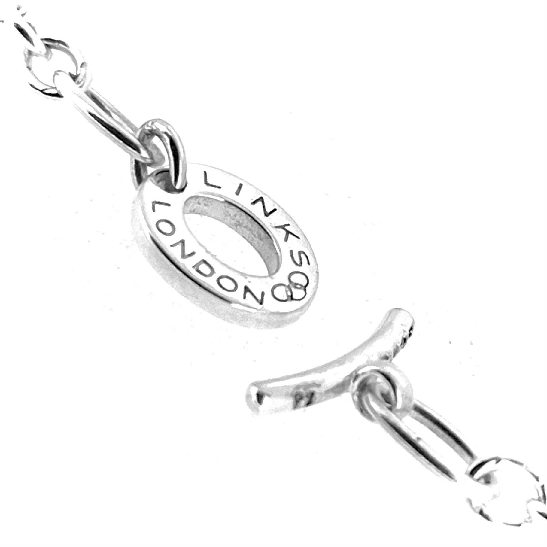 Links London Figaro charm chain bracelet