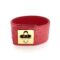 Gold plated toggle clasp Links London leather cuff close up