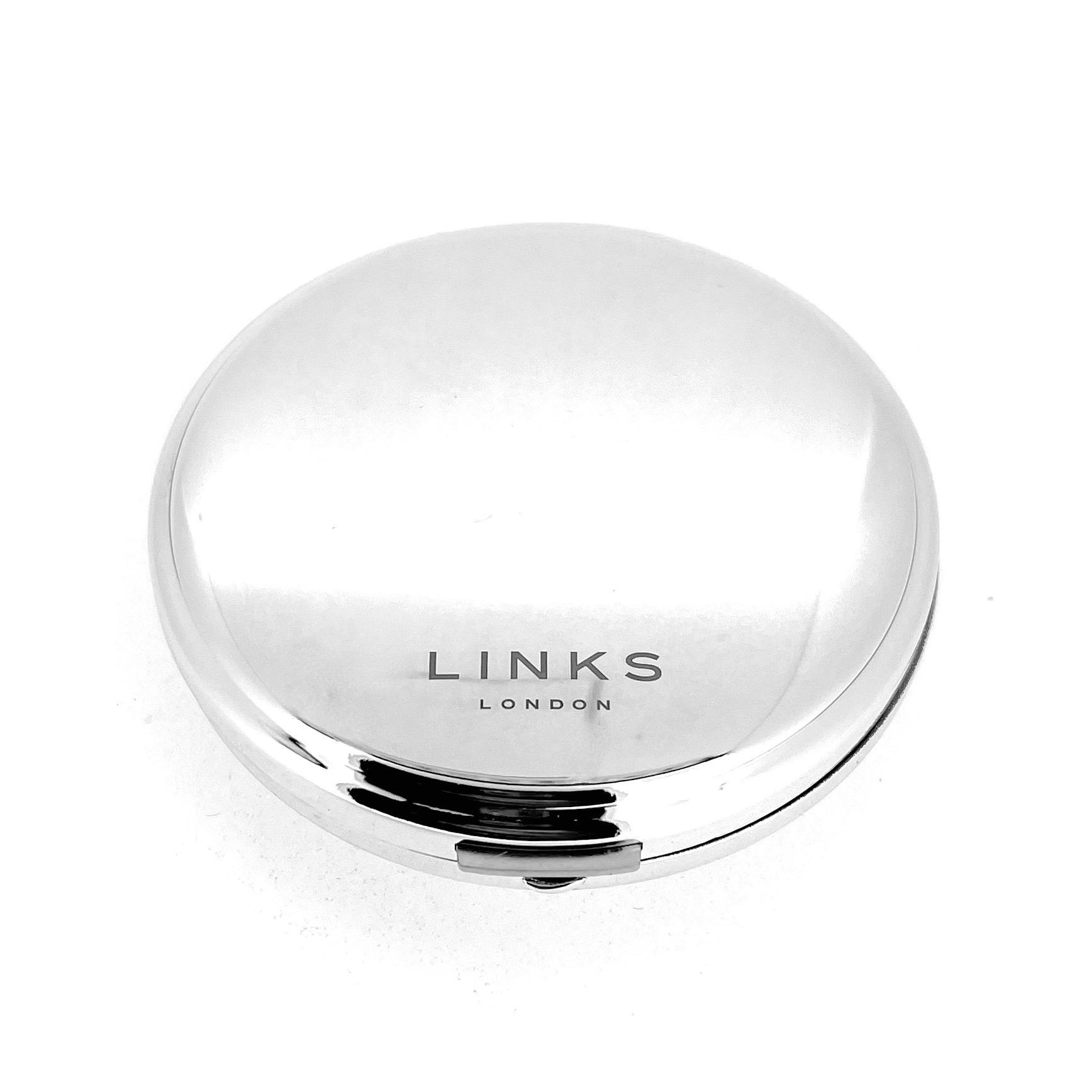 Links London engraving on reverse of compact mirror