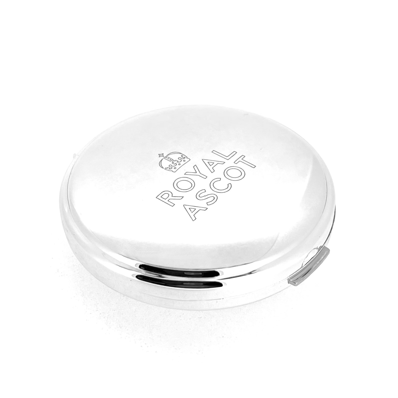 Vintage Links of London compact mirror polished finish