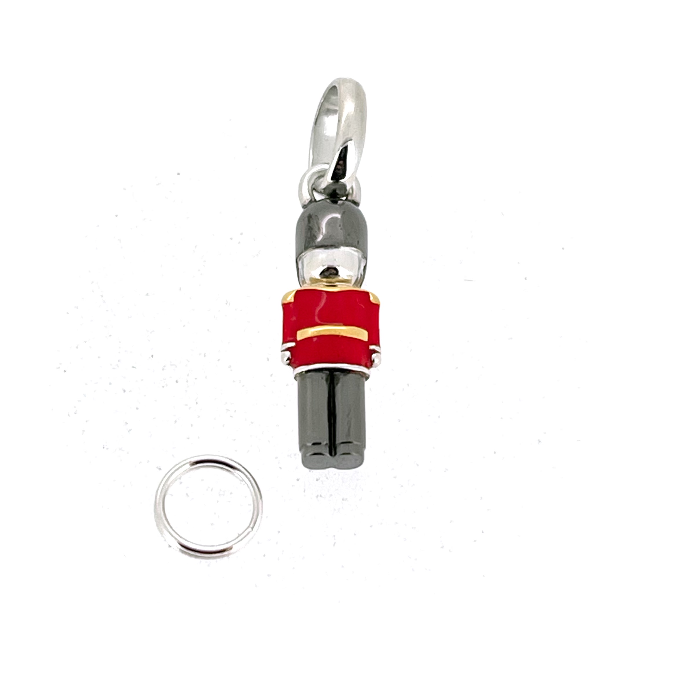 Links of London London guard charm red enamel uniform