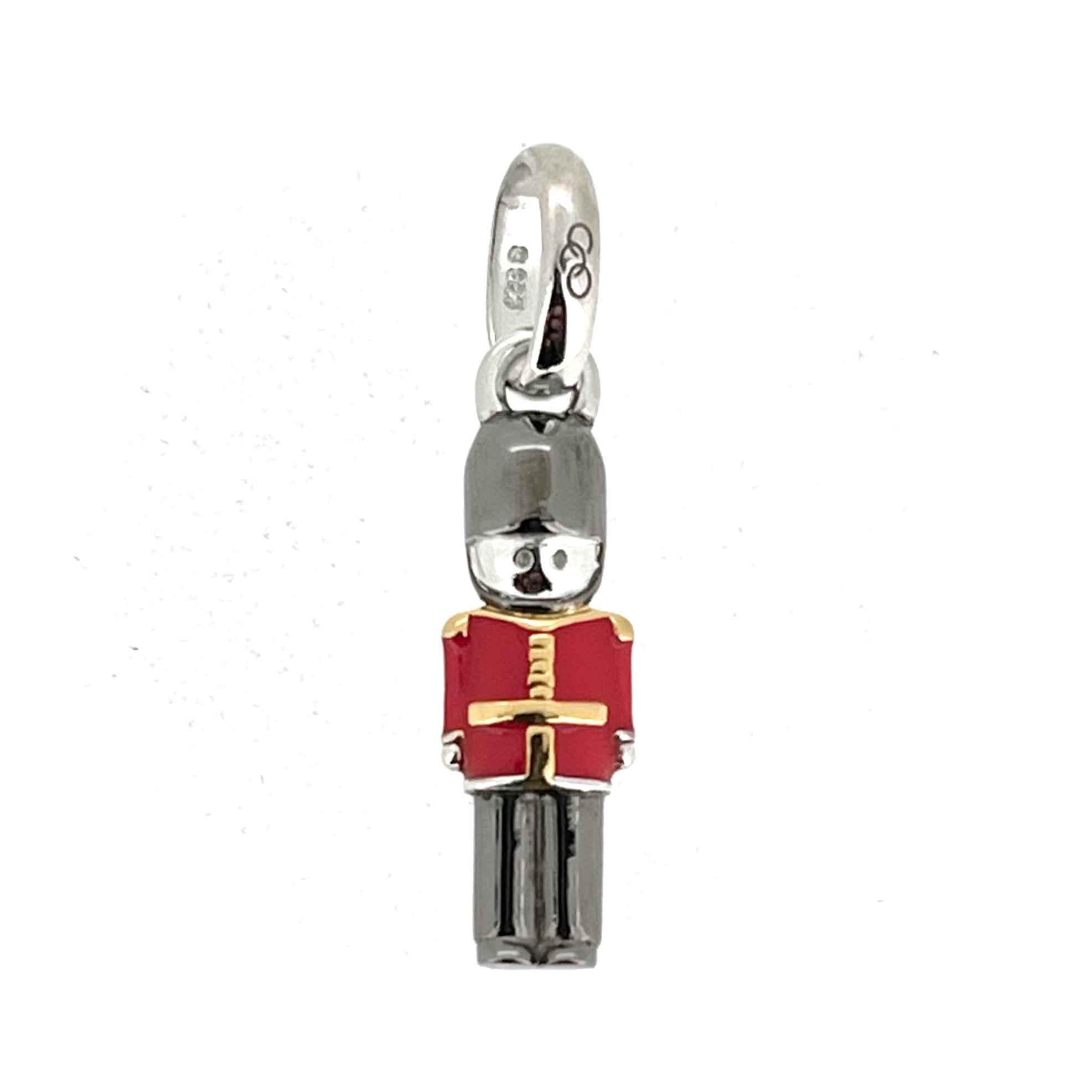 inks of London guard charm with gold plated belt