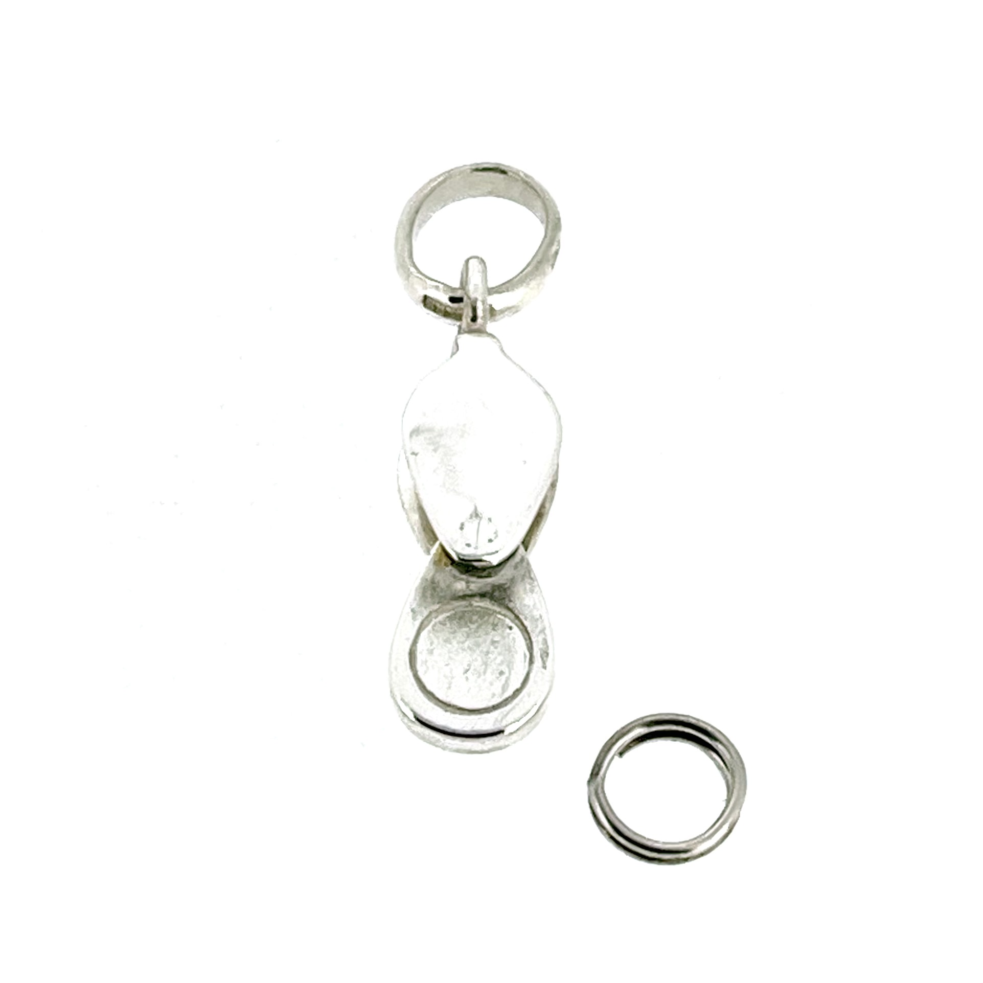 Links of London sterling silver folding jeweller’s loupe charm