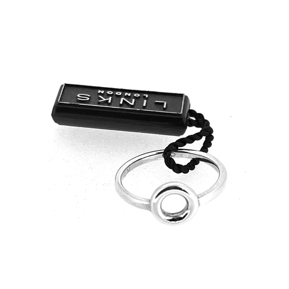 Sweetie Halo ring single link design