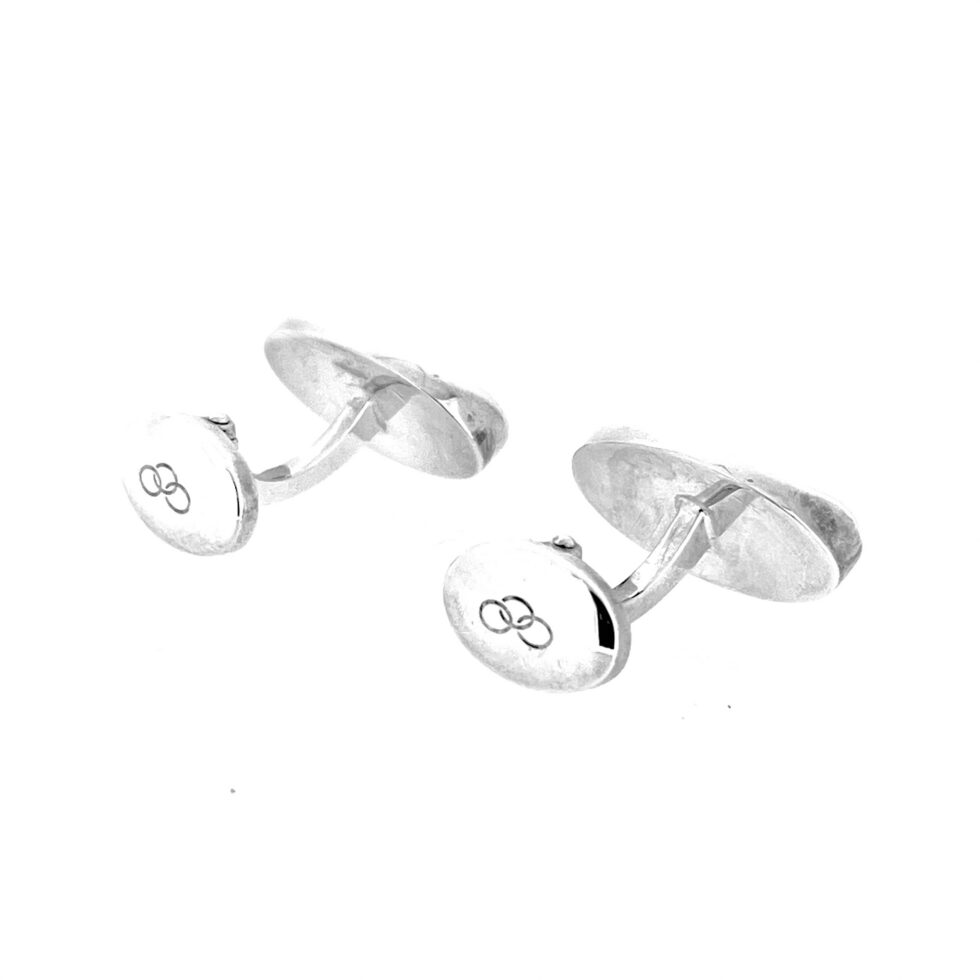 Vintage Links of London cufflinks with solid bar connections