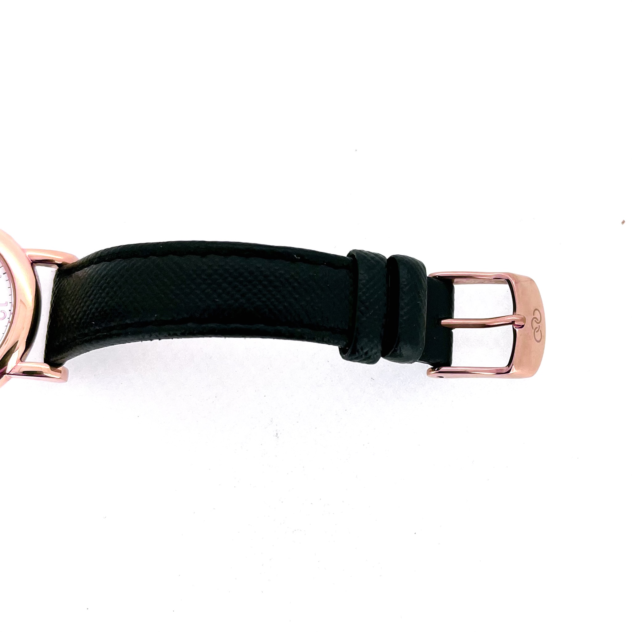 Vintage Links of London watch buckle and strap detail