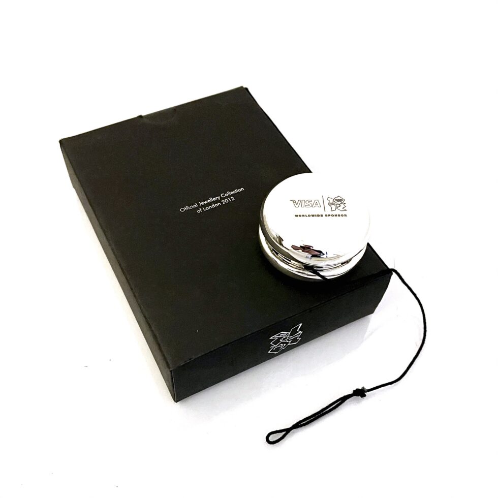 Silver plated yo-yo Links of London Olympic collaboration