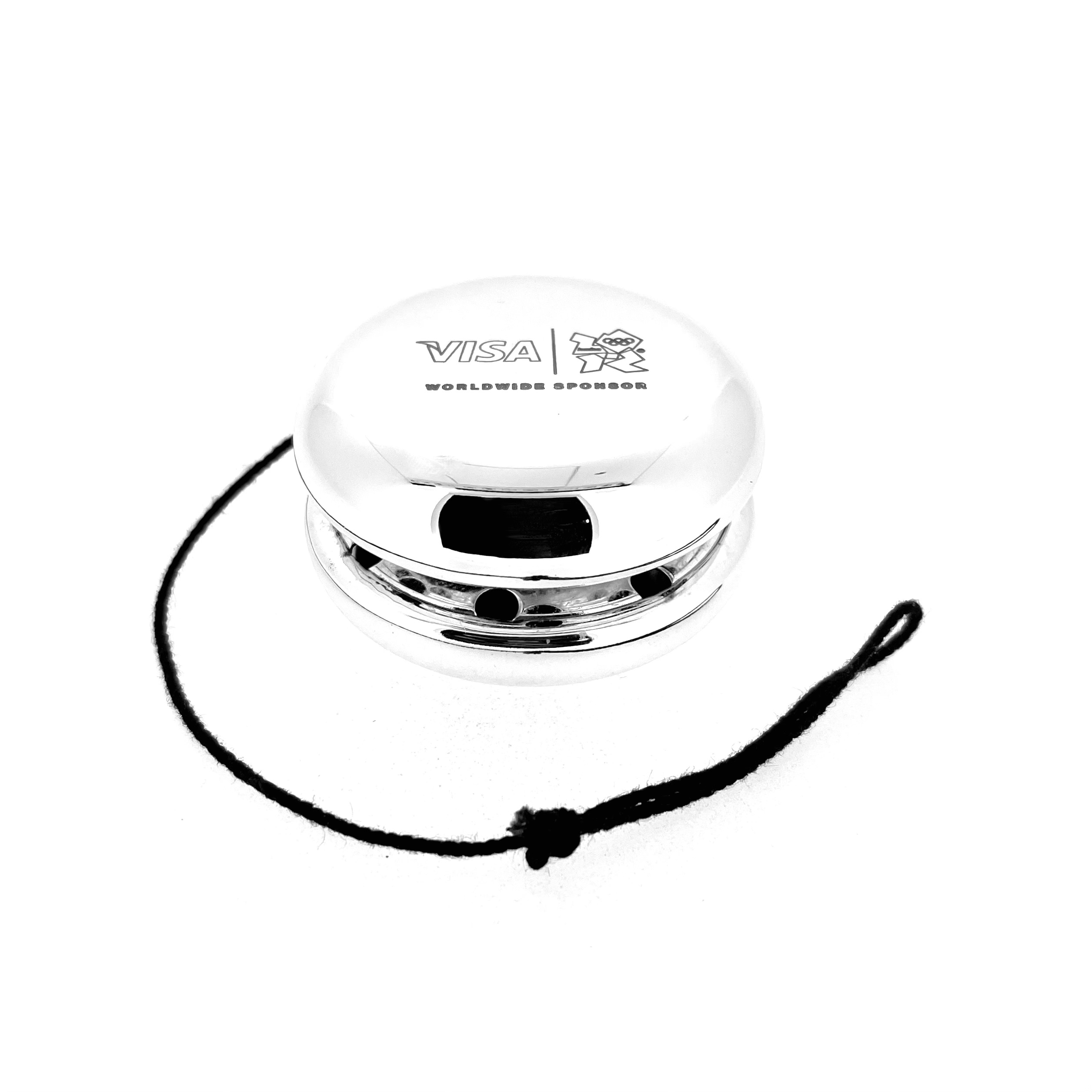 London 2012 Olympic yo-yo VISA sponsor engraving reverse side