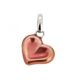 Vintage Links London heart charm enamel surface detail