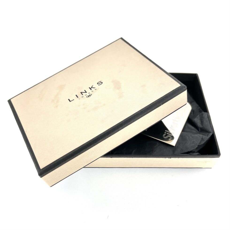 Silverjet Silverticket embossed from London to New York with LTN and EWR