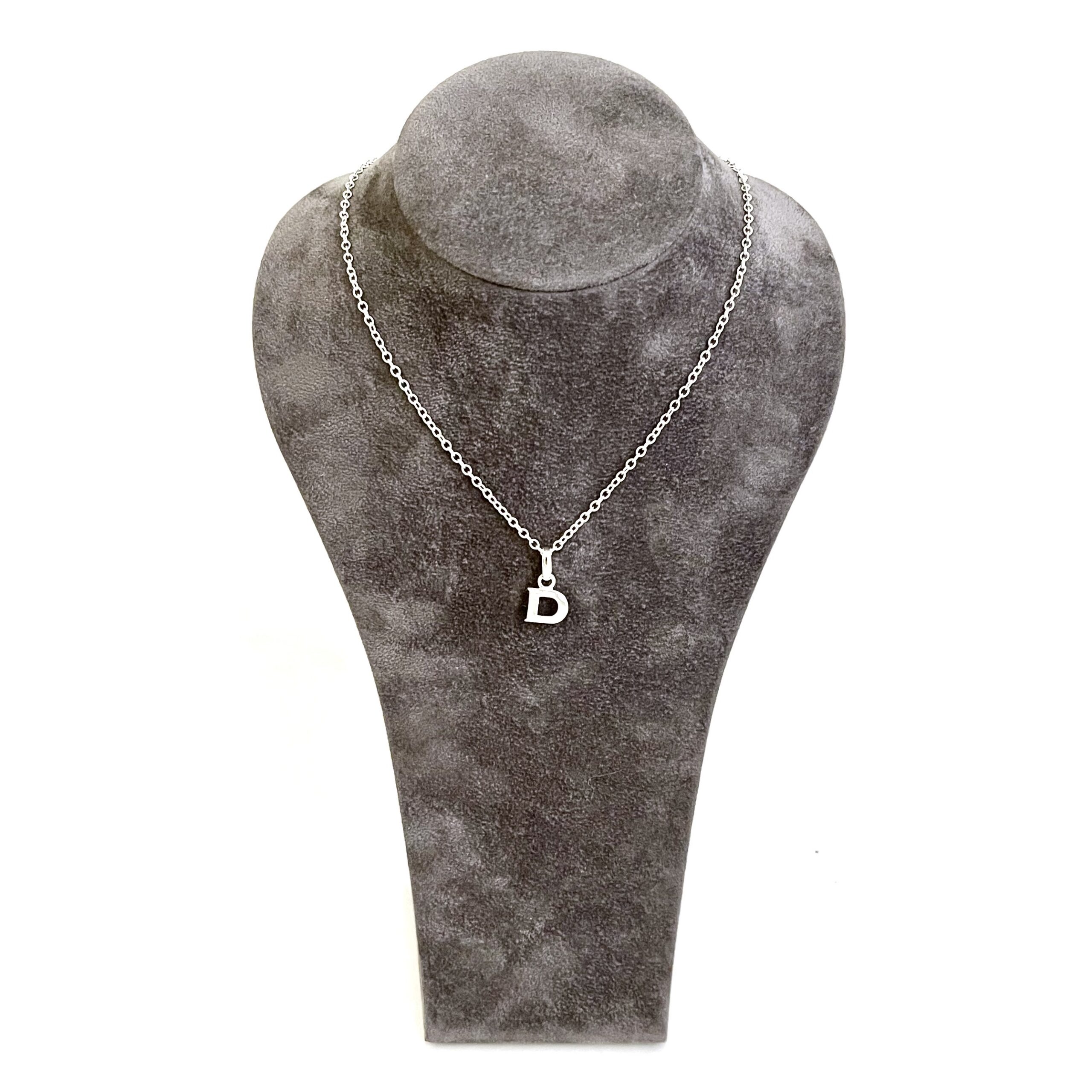 Letter D charm presented as a finished Links of London necklace