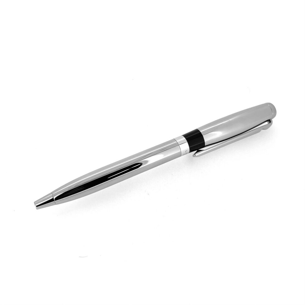 Links of London pen with smooth polished body and dark band detail
