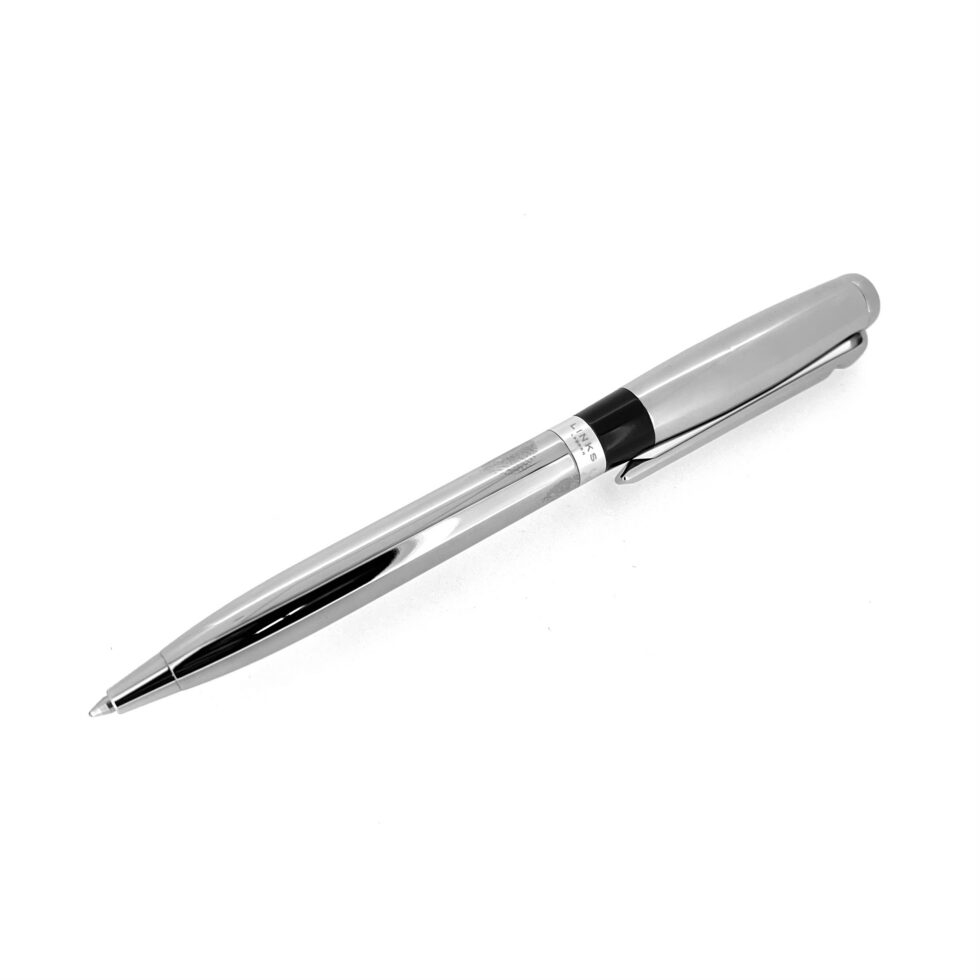Vintage Links of London pen with three-ring logo end cap