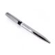 Vintage Links of London silver colour twist ballpoint pen front view