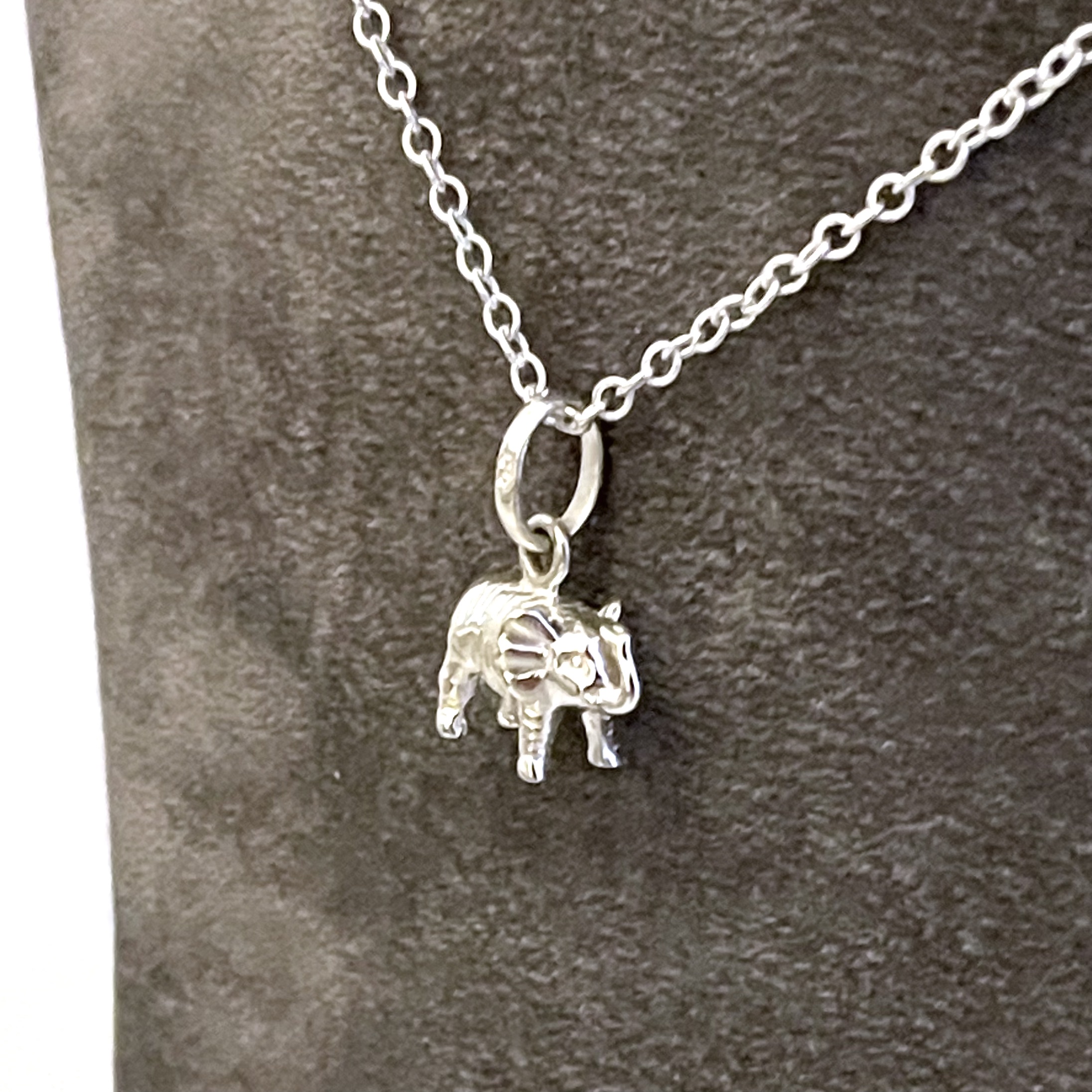 Elephant charm presented as a finished Links of London necklace