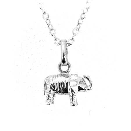 Vintage Links of London Sterling Silver Elephant Necklace