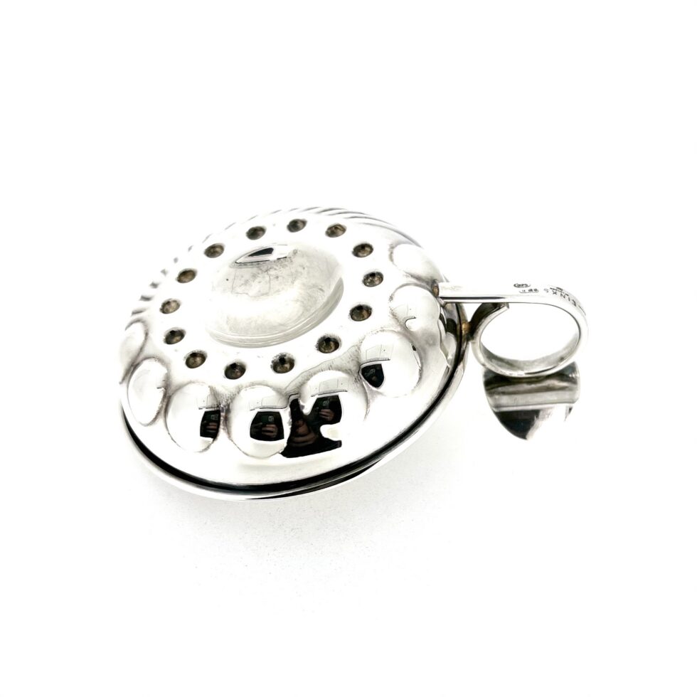 vintage Links of London sommelier tastevin in sterling silver