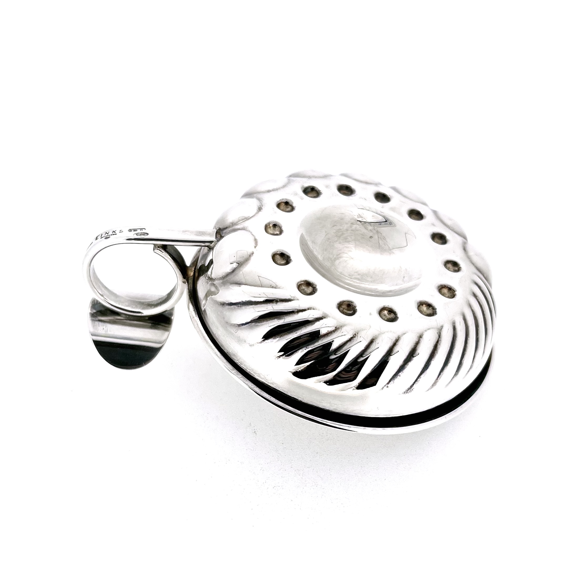 vintage Links of London sommelier tastevin in sterling silver