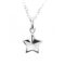Vintage Links of London Thumbprint Star necklace in sterling silver