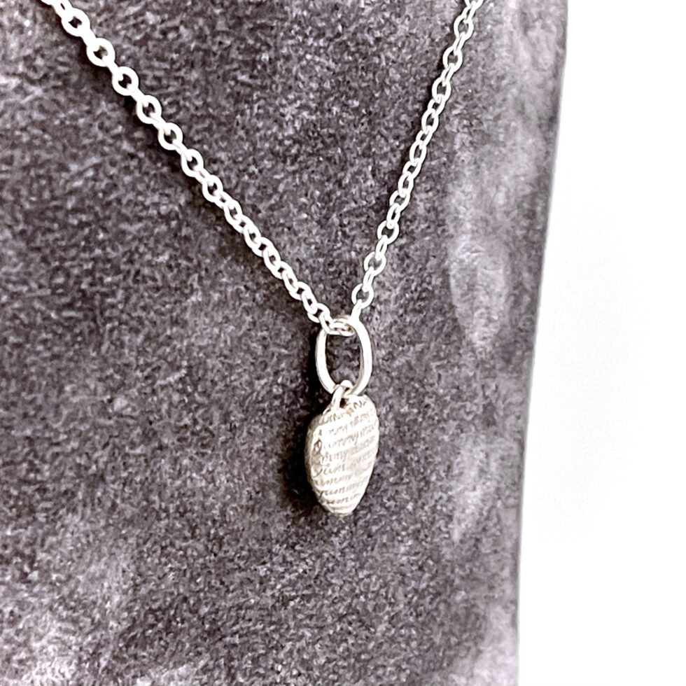 Links of London Yummy Mummy charm necklace on sterling silver chain