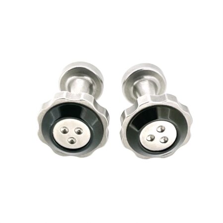 McLaren Screw Cufflinks by Links of London – F1 Inspired Stainless Steel & Black PVD 2012