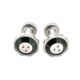 McLaren Screw Cufflinks by Links of London – F1 Inspired Stainless Steel & Black PVD 2012