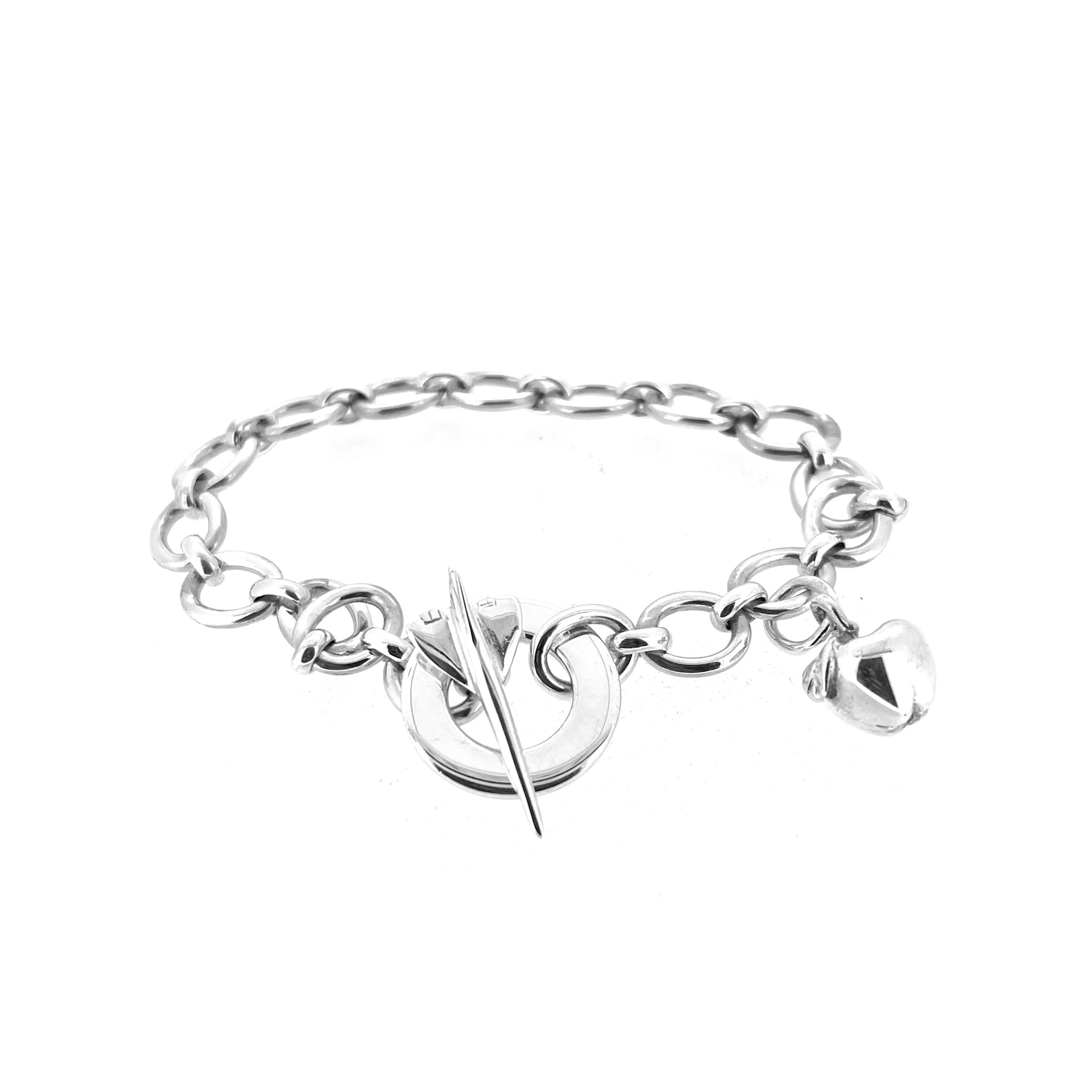 Vintage 1999 Links of London Concorde toggle bracelet in sterling silver