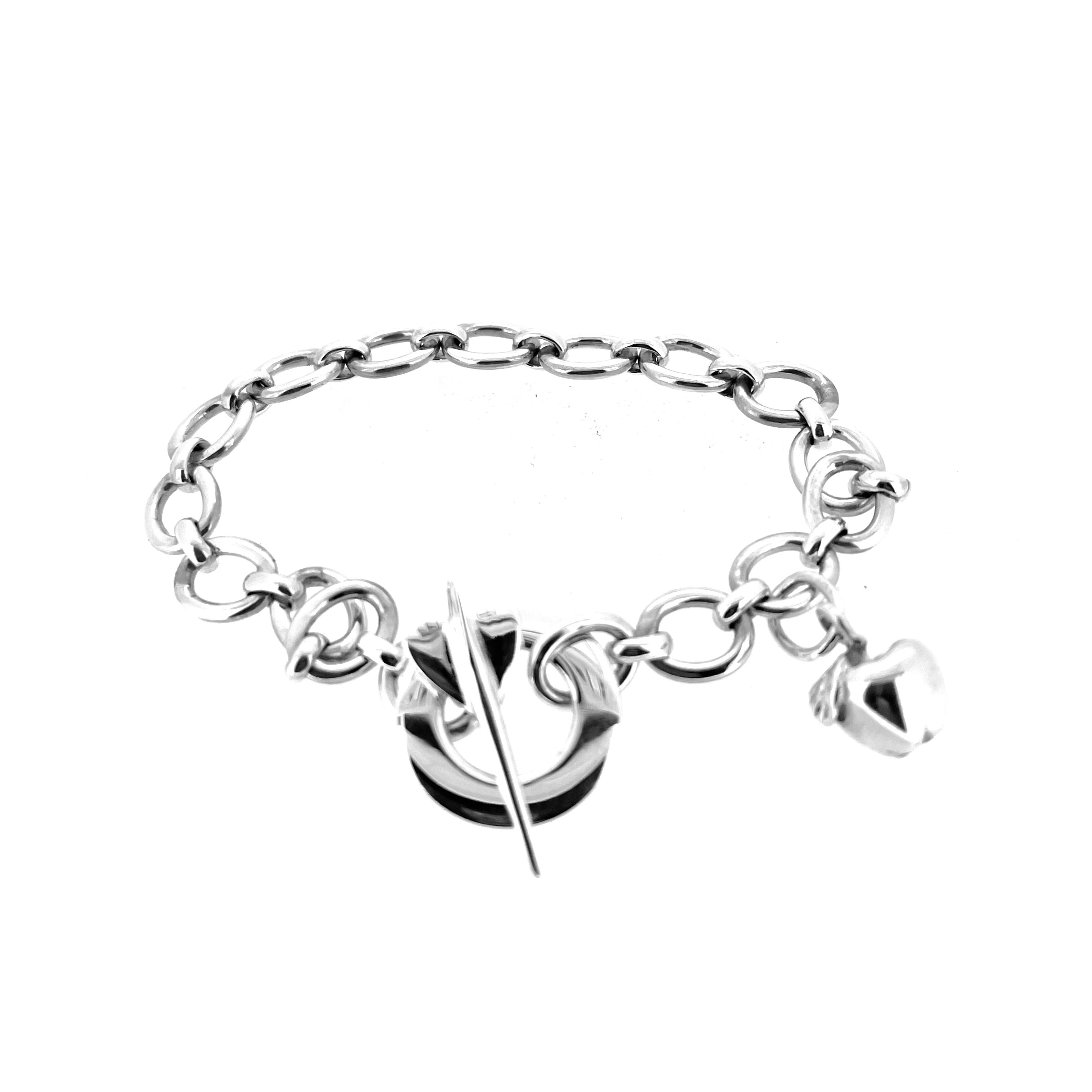Hallmarked 1999 Links of London Concorde bracelet in sterling silver