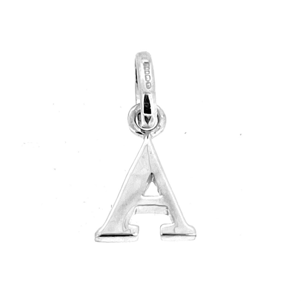 Vintage Links of London initial charm with serif A design