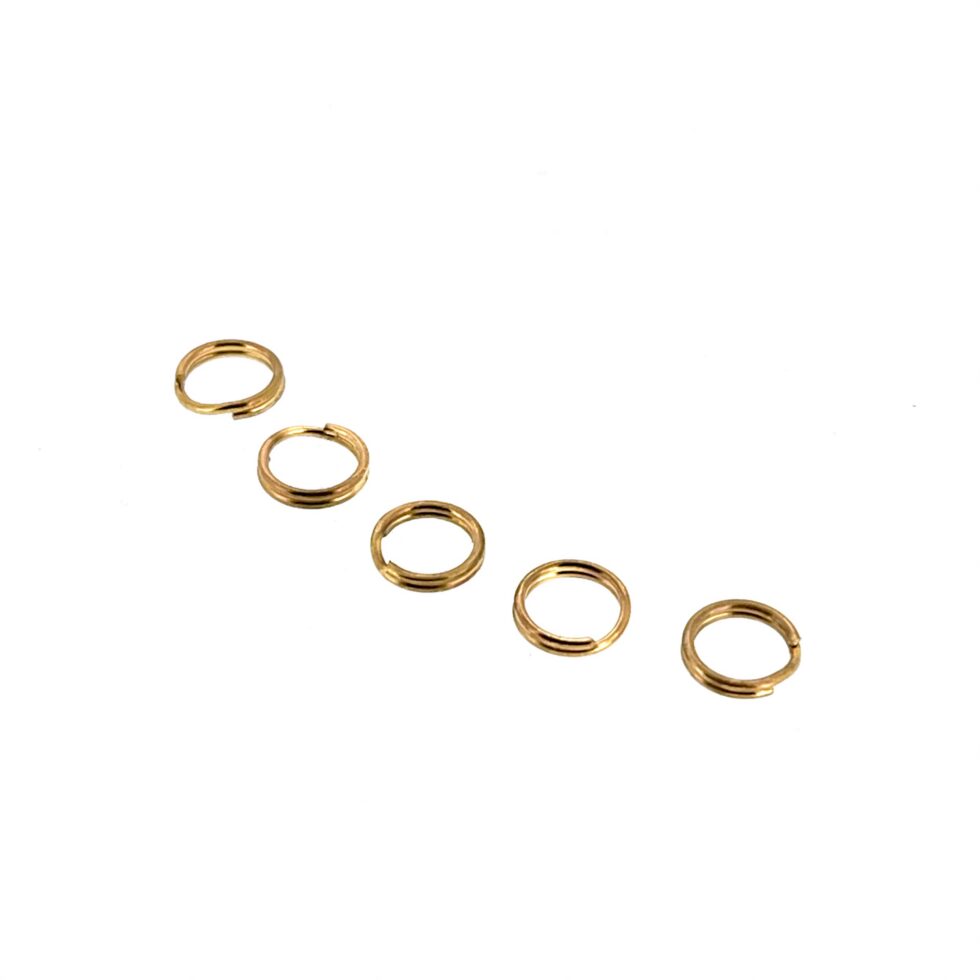 Links of London 18ct Gold Plated Sterling Silver Charm Rings 5 Pack