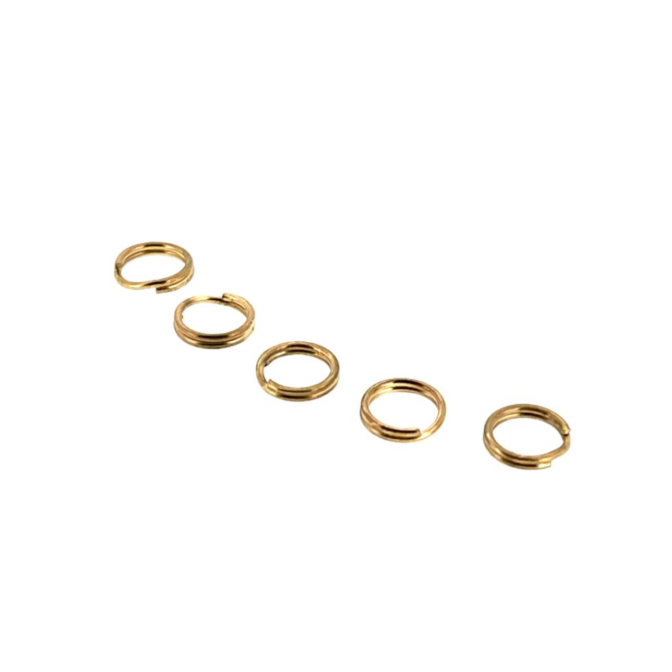 Links of London 18ct Gold Plated Sterling Silver Charm Rings 5 Pack