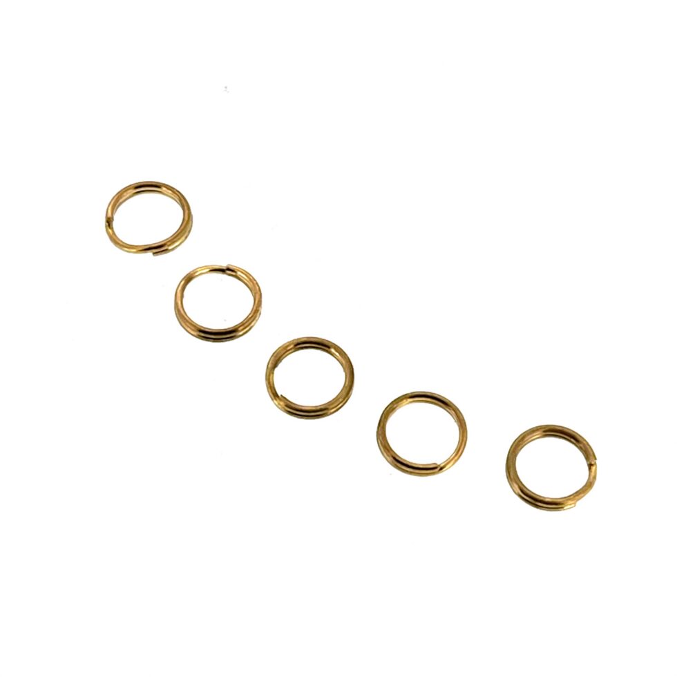 Links of London 18ct Gold Plated Sterling Silver Charm Rings 5 Pack