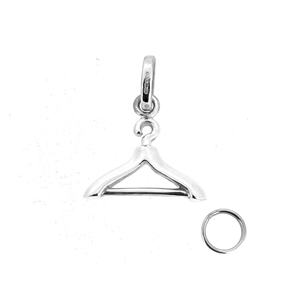 Vintage sterling silver coat hanger charm by Links of London