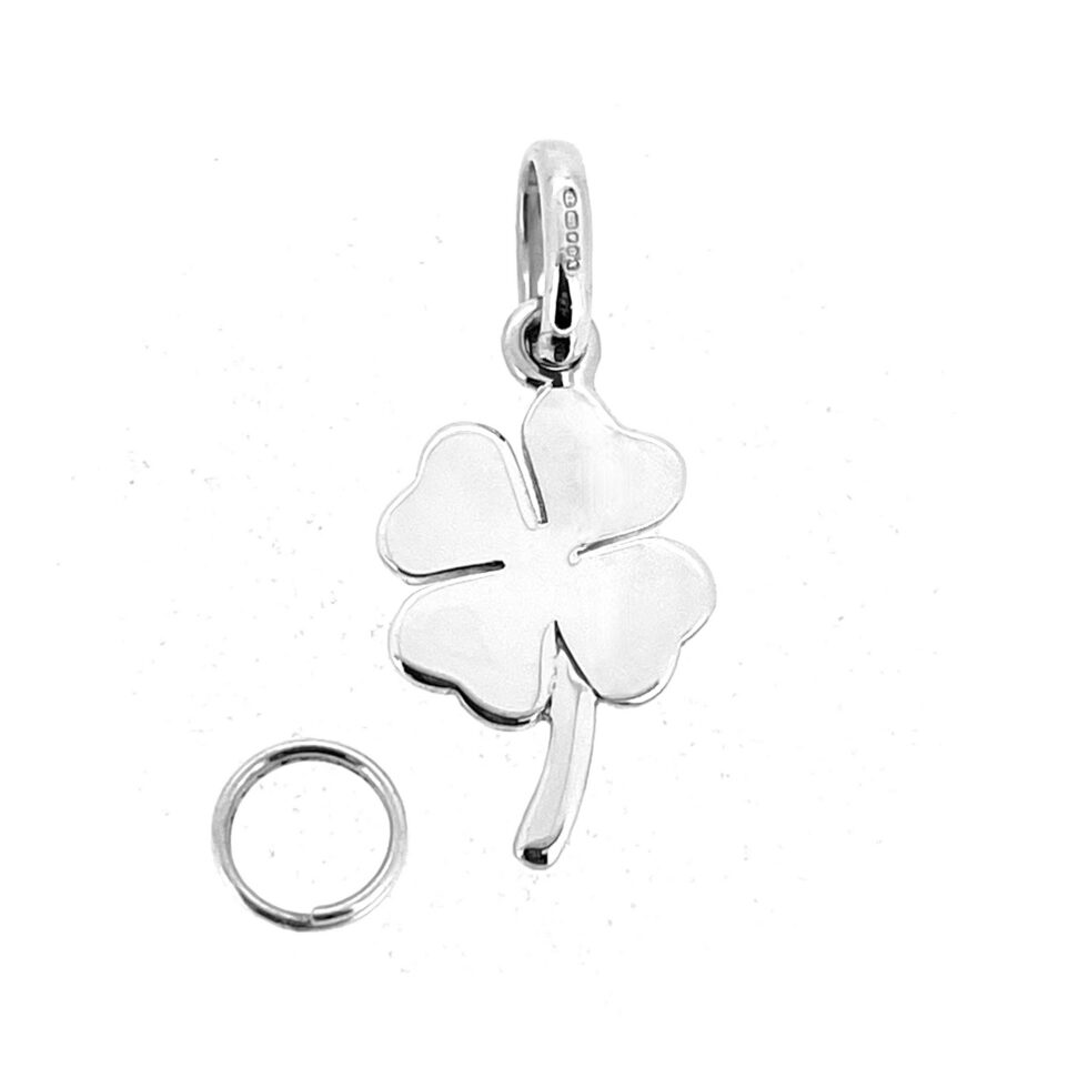 Vintage sterling silver lucky clover charm by Links of London