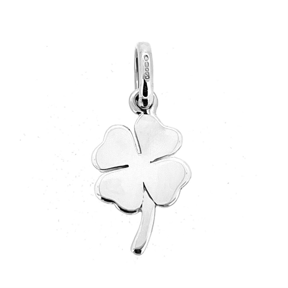 Collectible sterling silver clover charm by Links of London