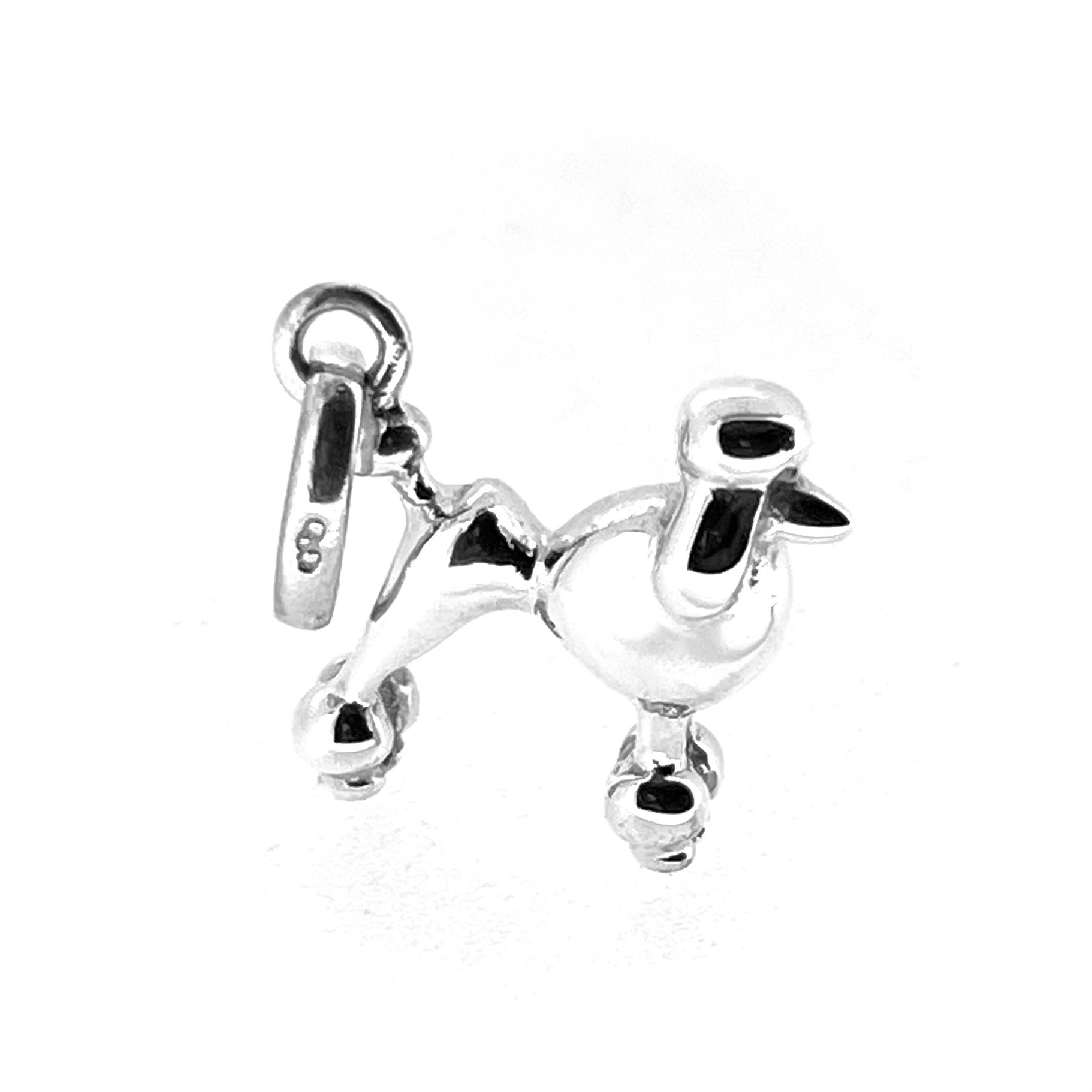 Links of London poodle dog charm in sterling silver